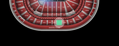 Seat view from Upper