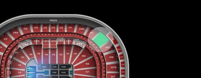 Seat view from Upper