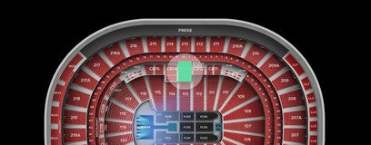 Seat view from Club Box