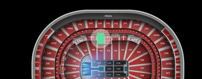 Seat view from Club Box