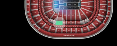 Seat view from Club Box