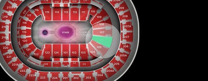 Seat view from Lower