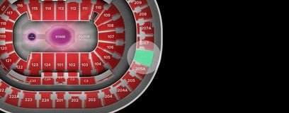 Seat view from Upper