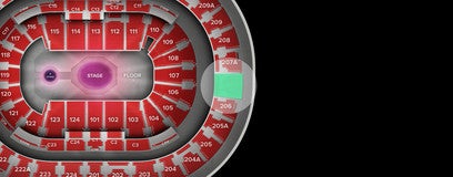 Seat view from Upper