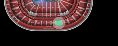Seat view from Upper