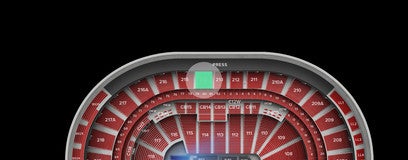 Seat view from Upper