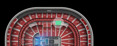 Seat view from Club Box