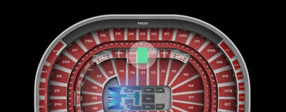 Seat view from Club Box