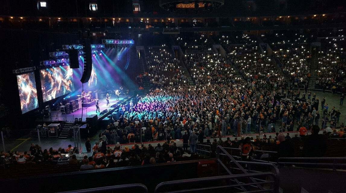 Seat view from Club Box