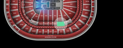 Seat view from Club Box