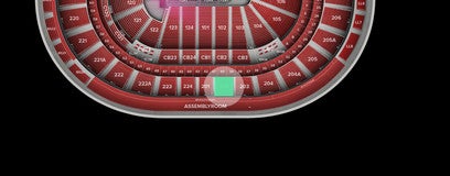 Seat view from Upper