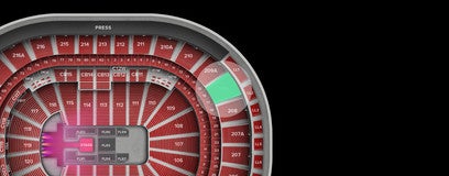 Seat view from Upper