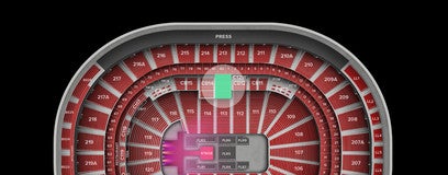 Seat view from Club Box