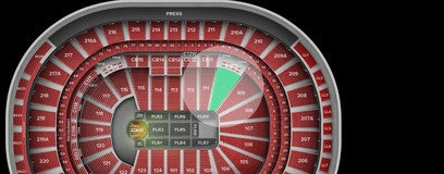 Seat view from Lower