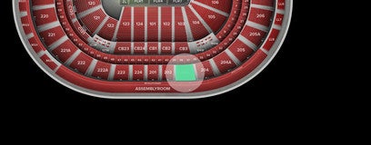 Seat view from Upper