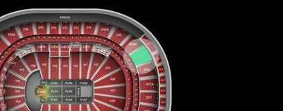 Seat view from Upper