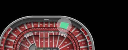 Seat view from Upper