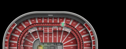 Seat view from Suite