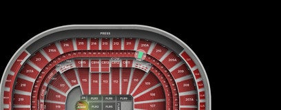 Seat view from Suite