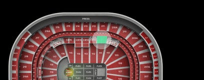 Seat view from Club Box