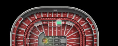 Seat view from Club Box