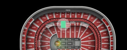 Seat view from Club Box