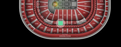 Seat view from Club Box