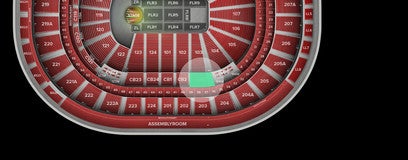 Seat view from Club Box