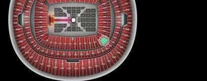 Seat view from Lower