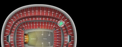 Seat view from Club