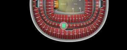 Seat view from Club