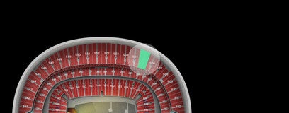 Seat view from Upper