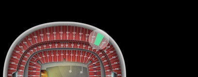 Seat view from Upper