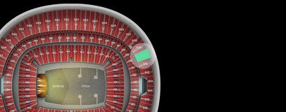 Seat view from Upper