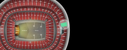 Seat view from Upper