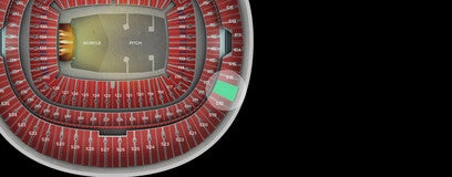 Seat view from Upper