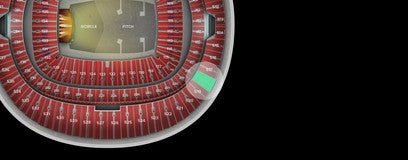 Seat view from Upper