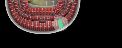 Seat view from Upper