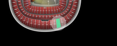 Seat view from Upper