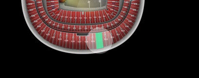 Seat view from Upper