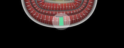 Seat view from Upper