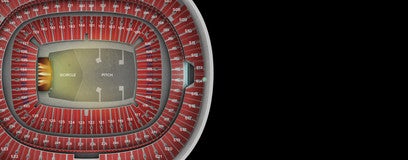 Seat view from Standing Room Only