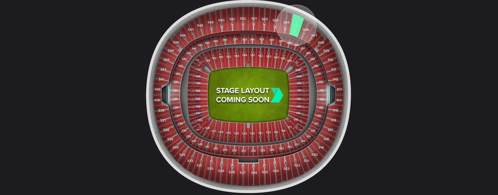 Seat view from Upper