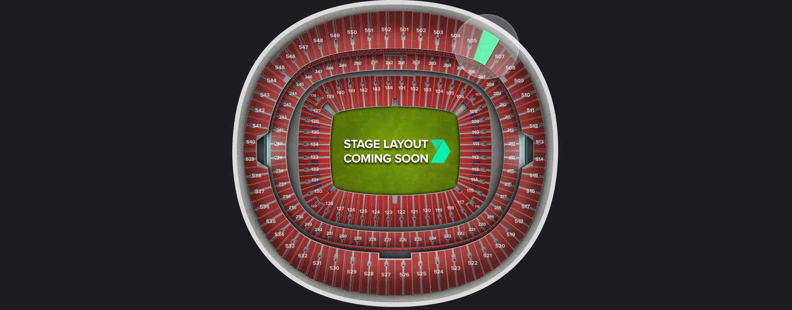 Seat view from Upper