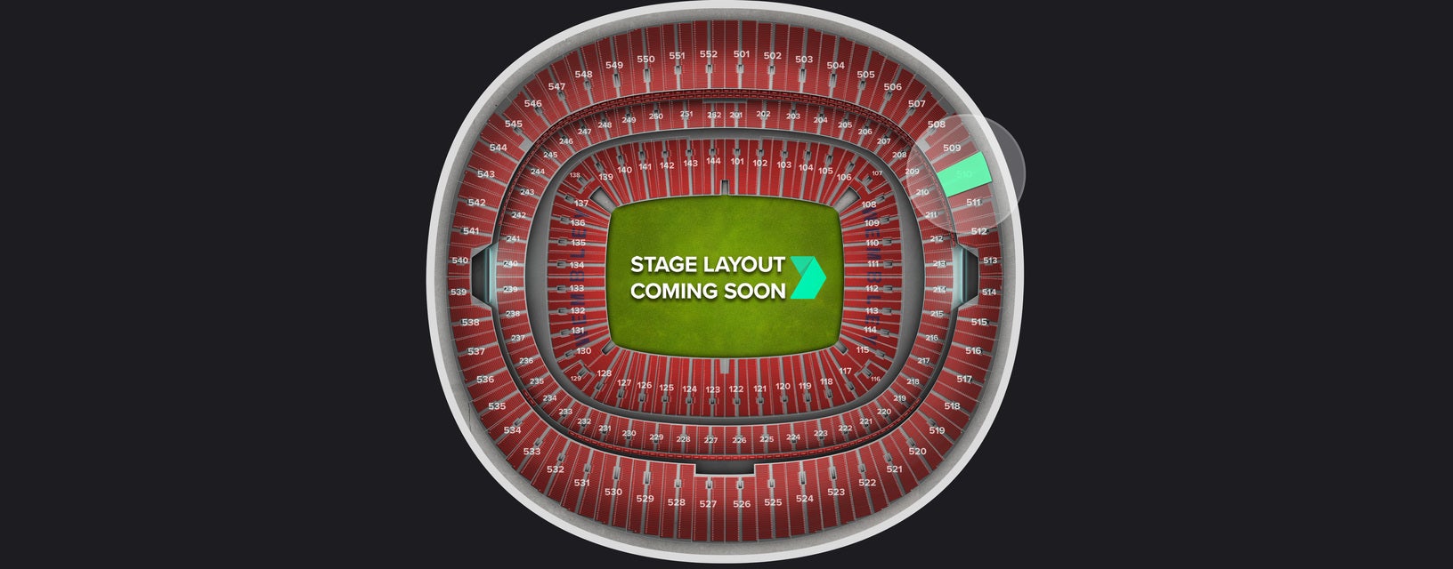 Seat view from Upper