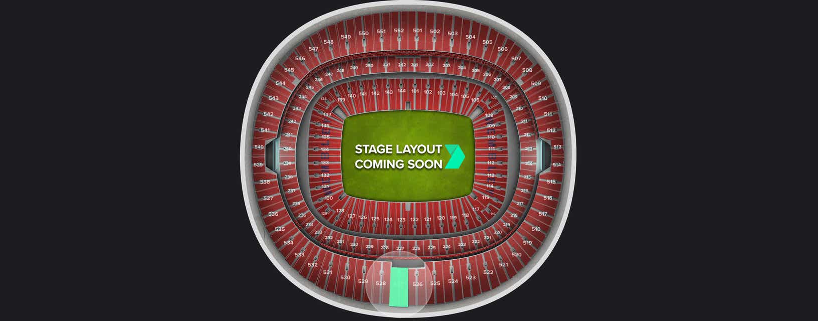 Seat view from Upper