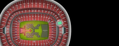 Seat view from Club