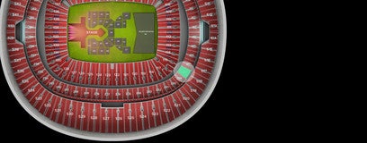 Seat view from Club