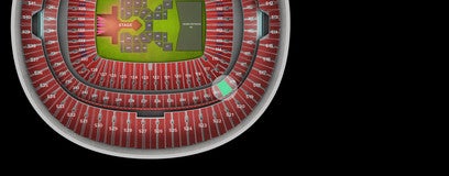 Seat view from Club