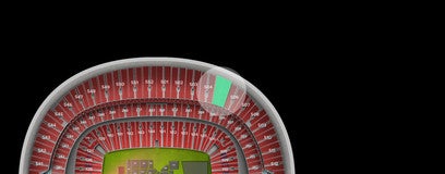 Seat view from Upper